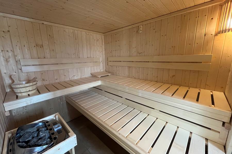 sauna intérieur