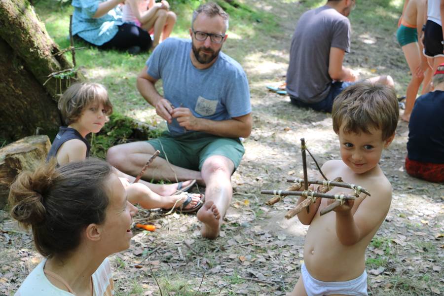 atelier créer dans les bois
