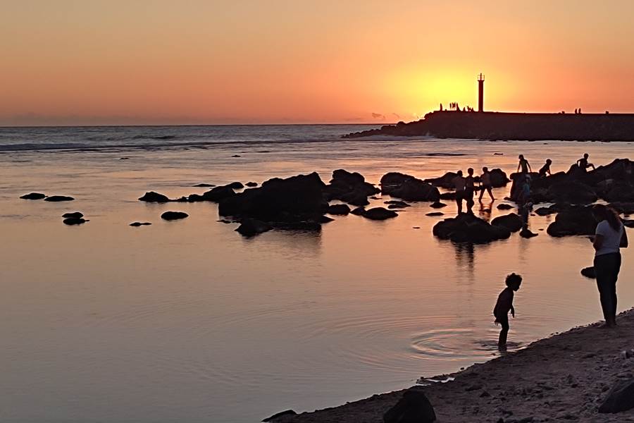Coucher de soleil sur Terre Sainte - Saint Pierre