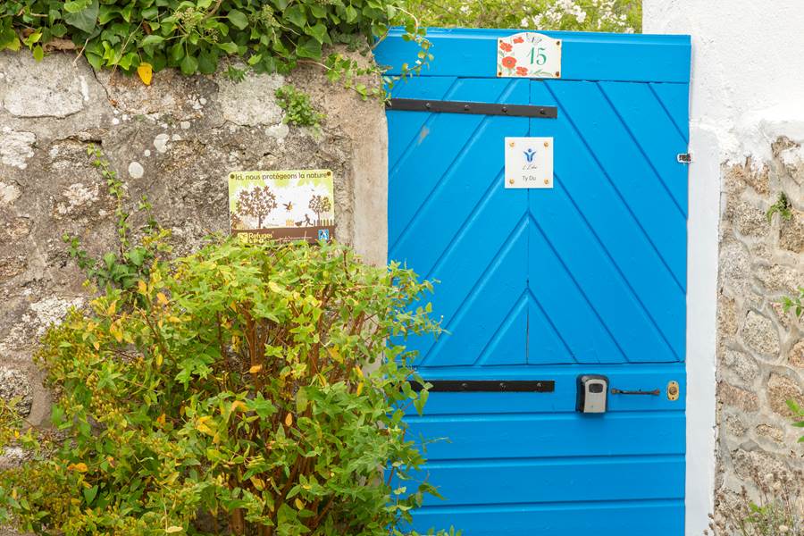 Portillon Ty Du avec panonceau LPO
