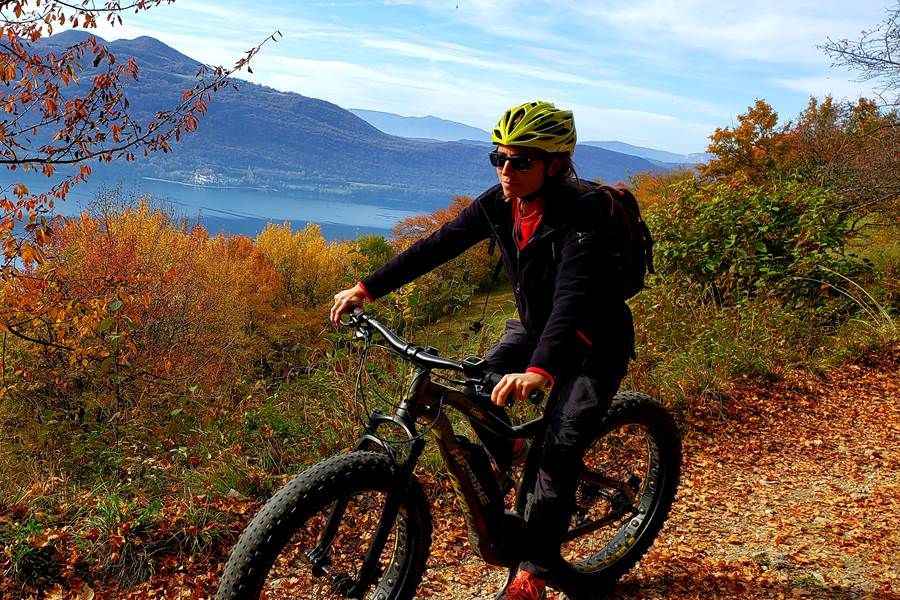 Vtt autour du Lac Bourget en Savoie