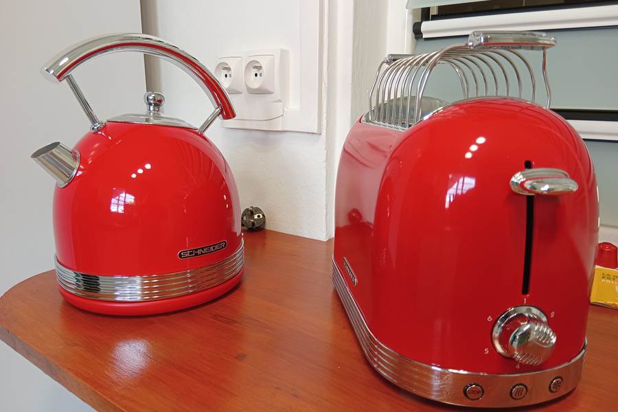 Cuisine grille pain & bouilloire