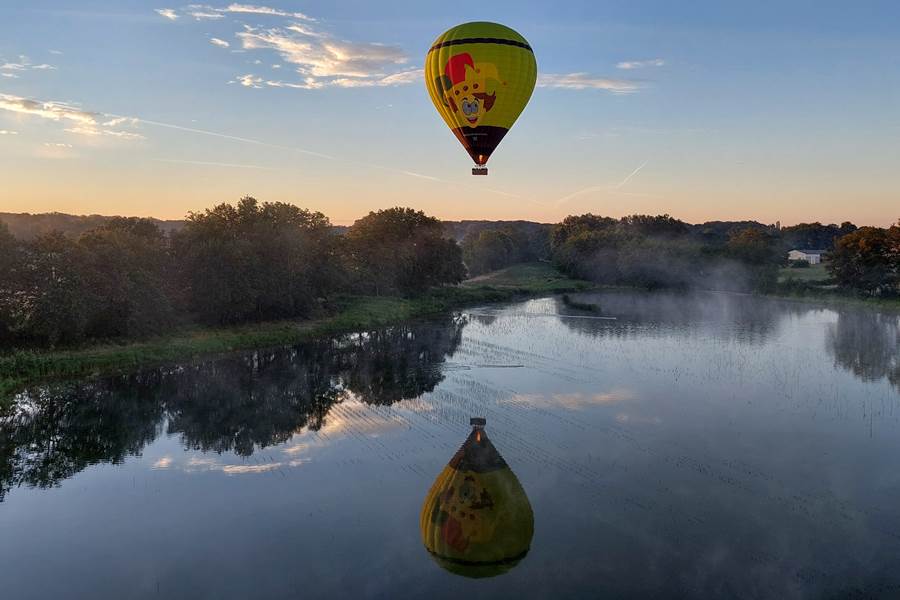 Les étangs de la Dombes au fil des saisons
