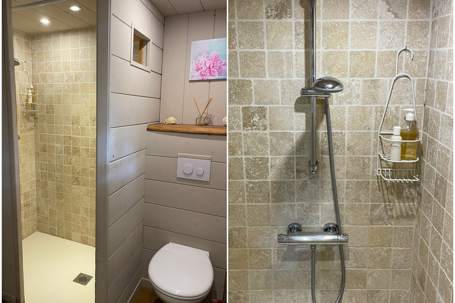 Douche Italienne & WC - Cabane MELEZE