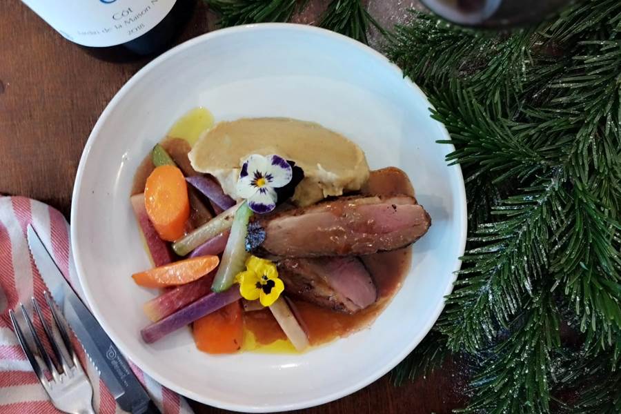 Les plats de Mon Jardin, à Montrichard, se savourent aussi avec les yeux !