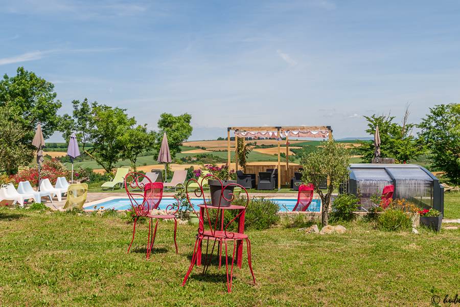 vue sur le jardin