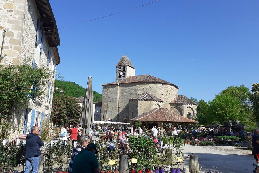 Place du village - Saint Jean de Côle