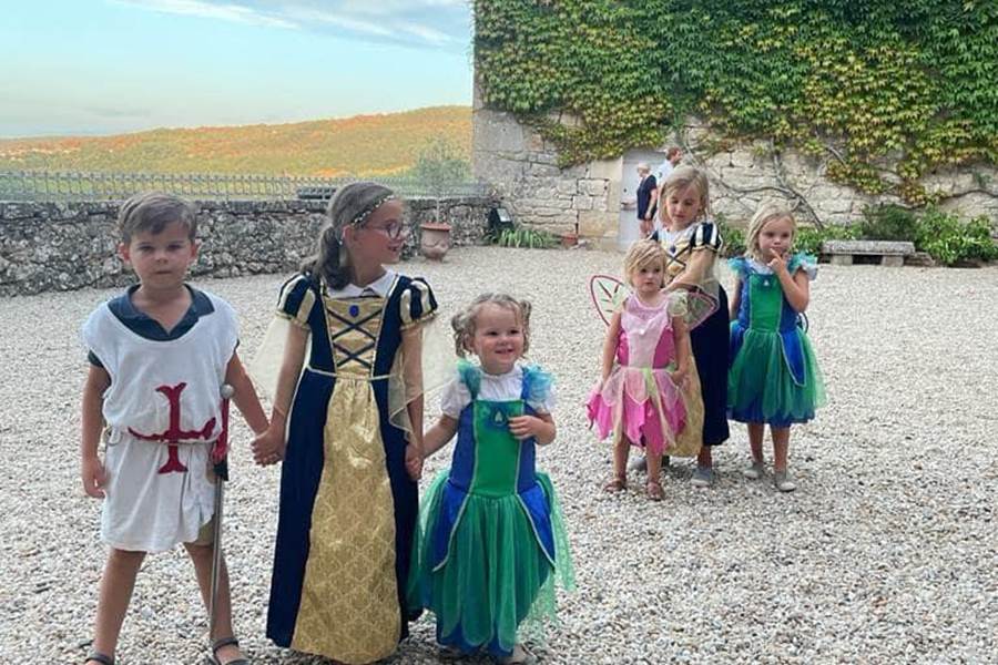 Enfants déguisés