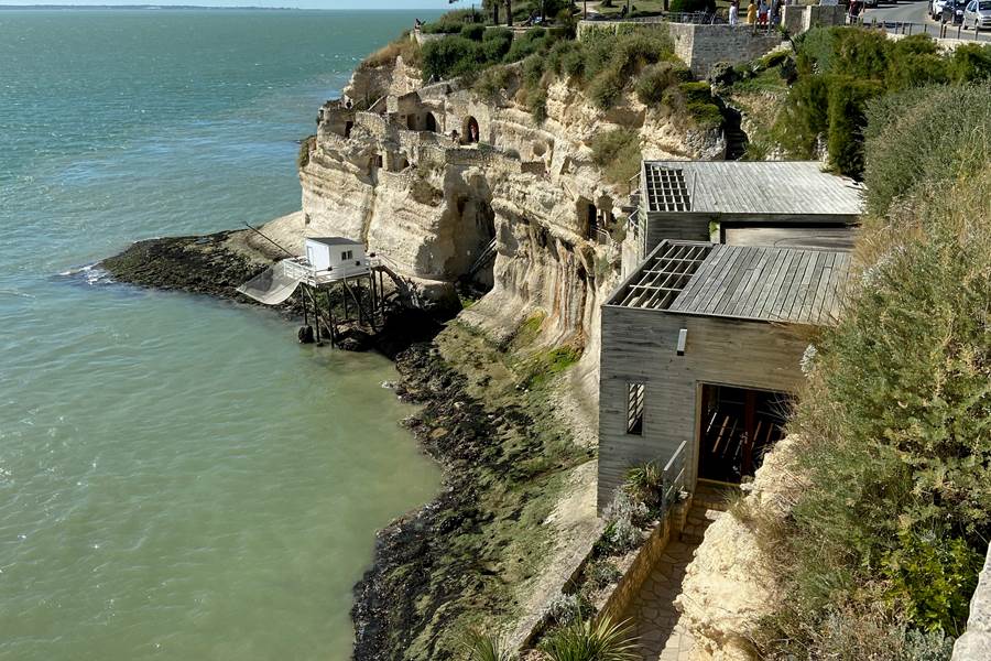 Meschers - grottes troglodites