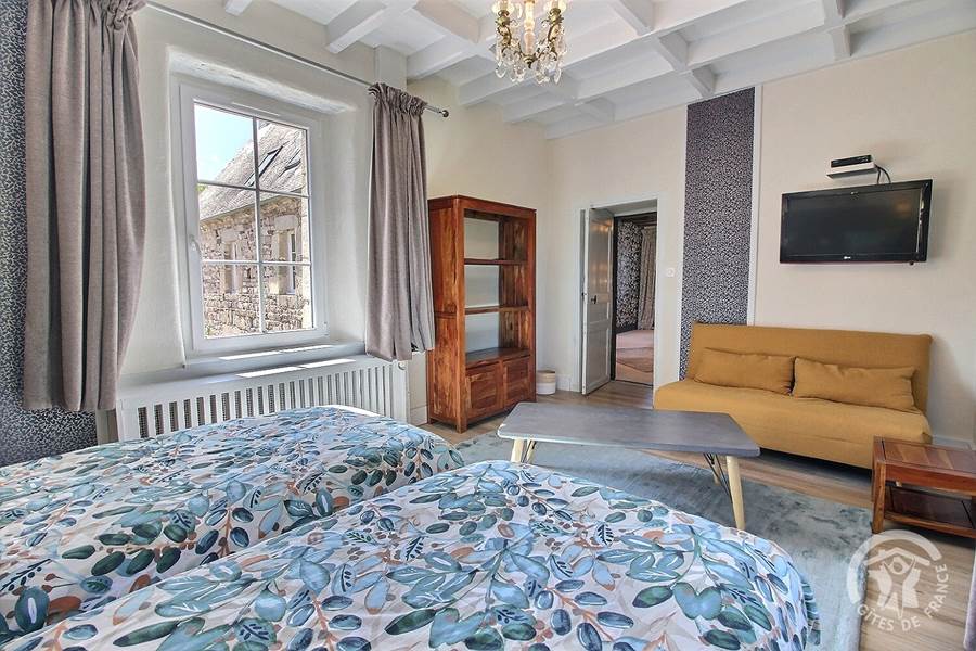 Kergroaz Maner Paimpol Bréhat Hermine 2ème chambre