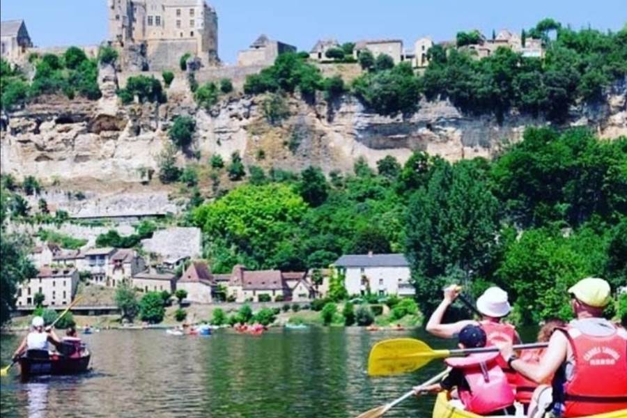 Vallée de la Dordogne en canoë