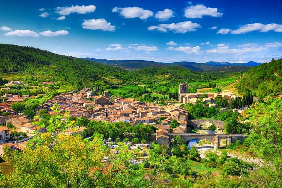 Lagrasse plus beau village de France-photo-page