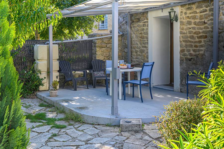 Terrasse sur jardin