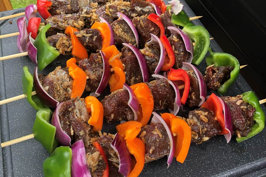 BBQ et cuisine d'été — chalet bois rond Mauricie