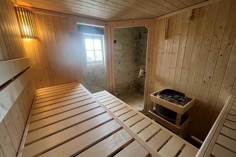 vue du sauna