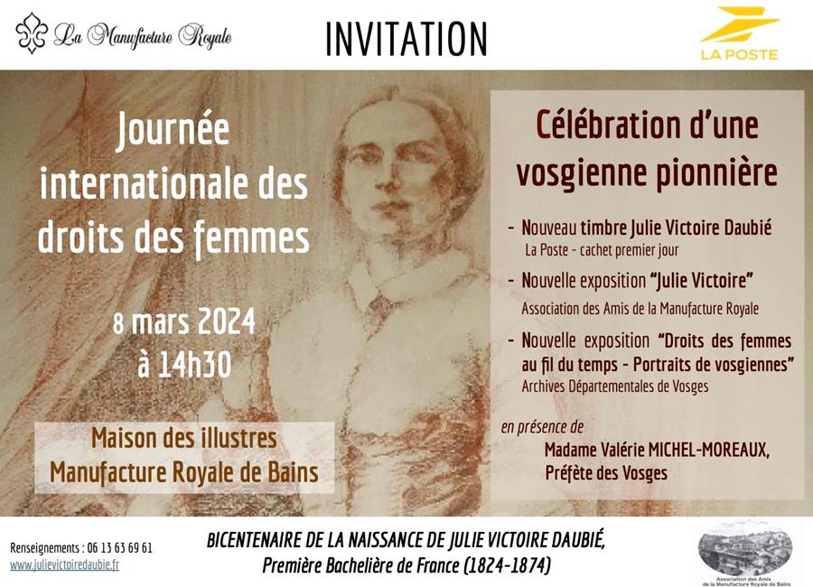Invitation 8 mars 2024