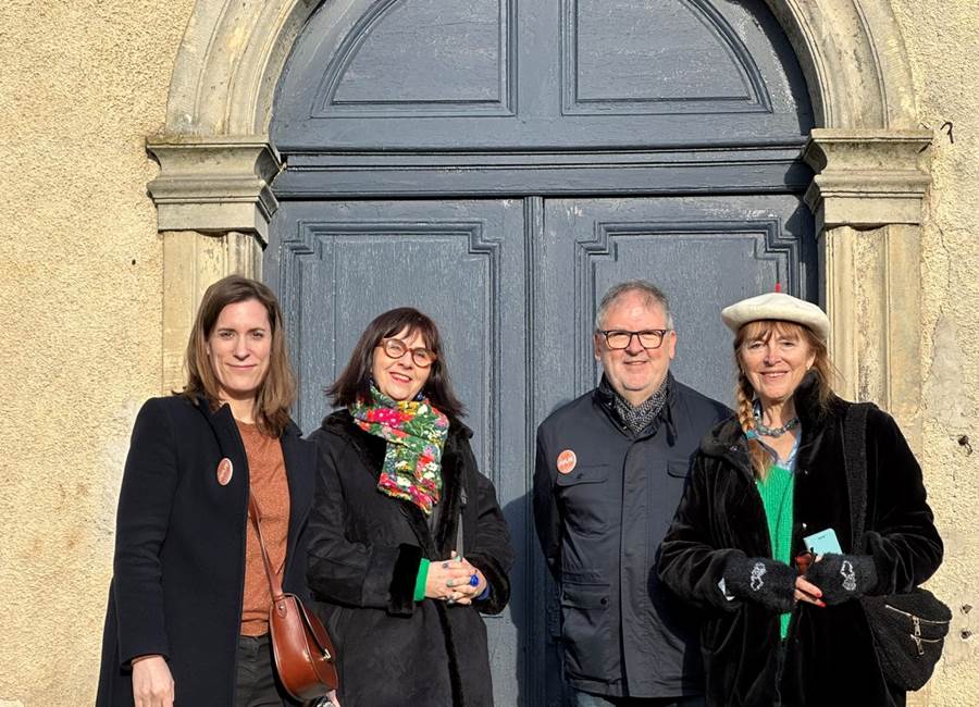 Hélène Parisot, Sabine Lesur, Eric Scherrer et Alixe Sylvestre