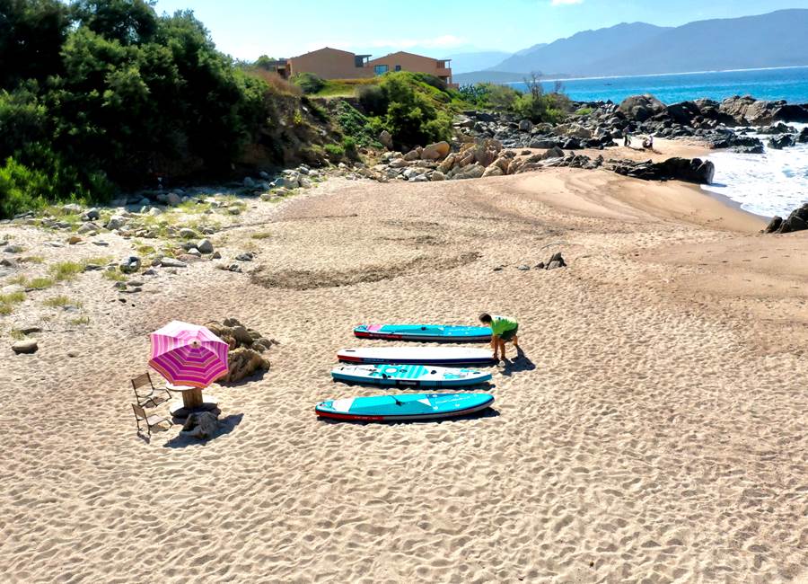 Abbartello kayak paddle Corse