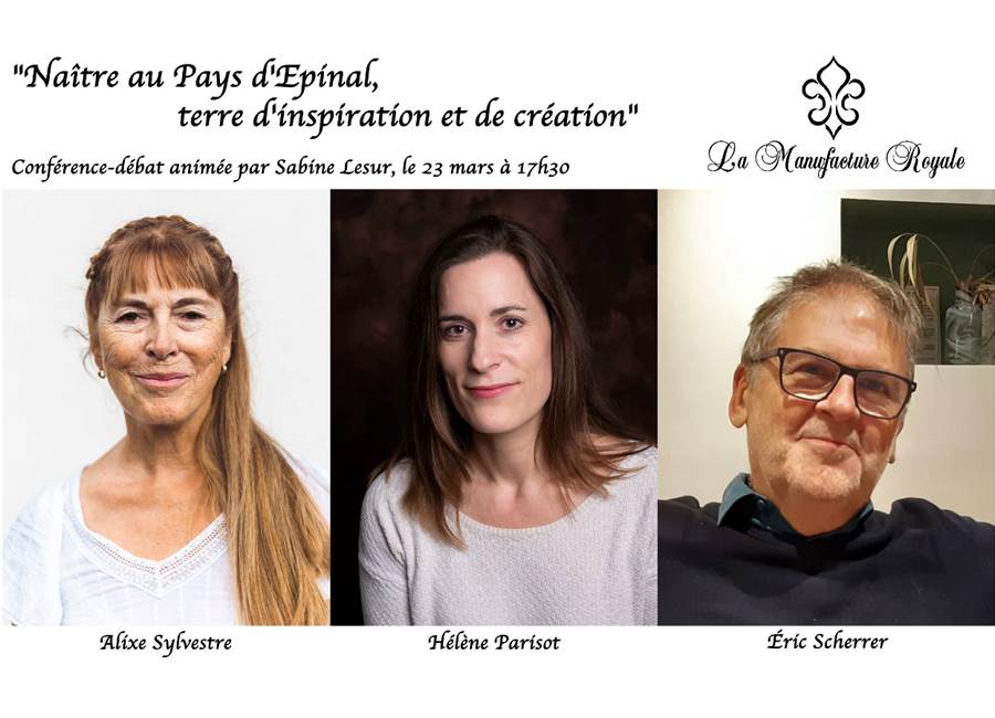 Conférence-débat : Naître au Pays d'Epinal, terre d'inspiration et de création