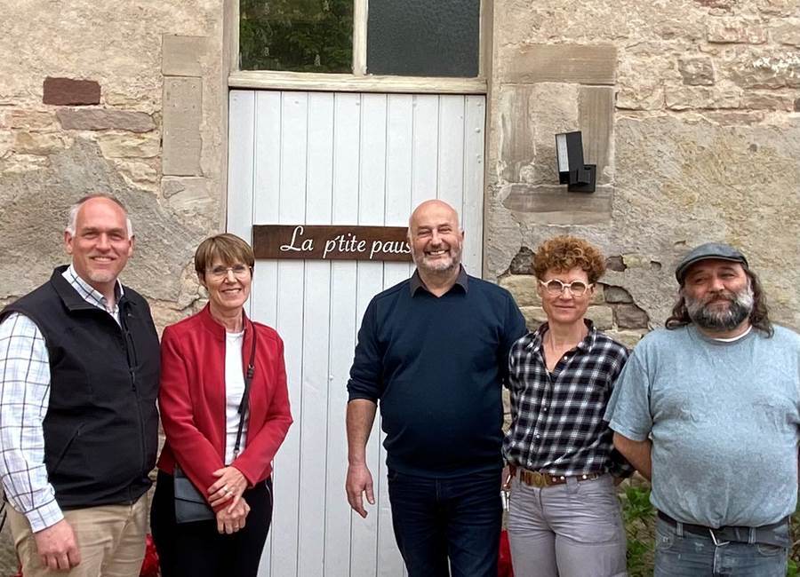 Inauguration de La P'tite Pause de la Manufacture
