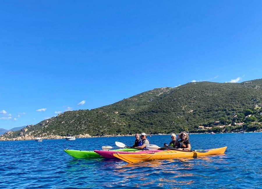 Abbartello kayak Corse vers Campomoro