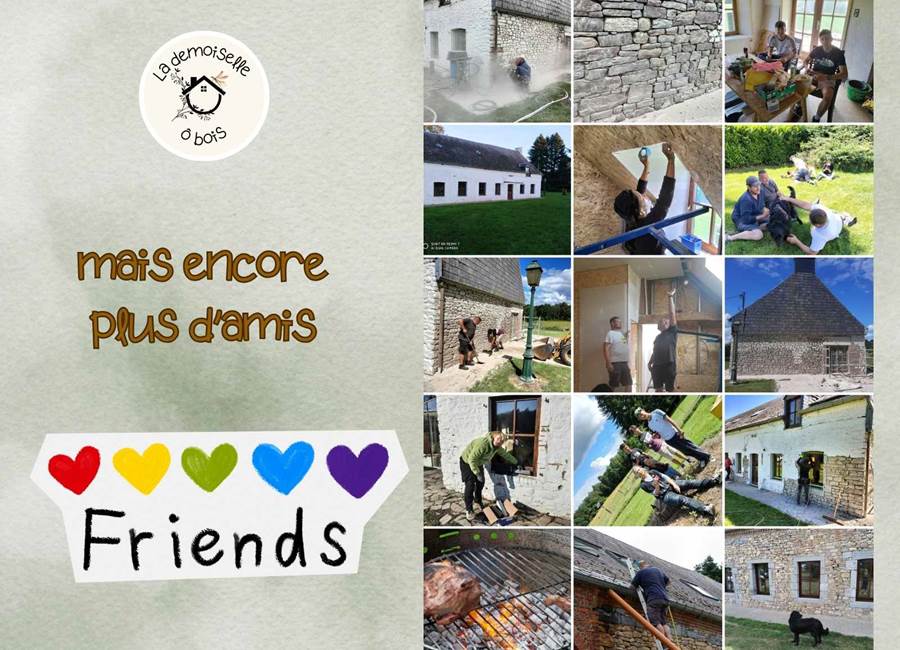 La demoiselle ô bois en travaux