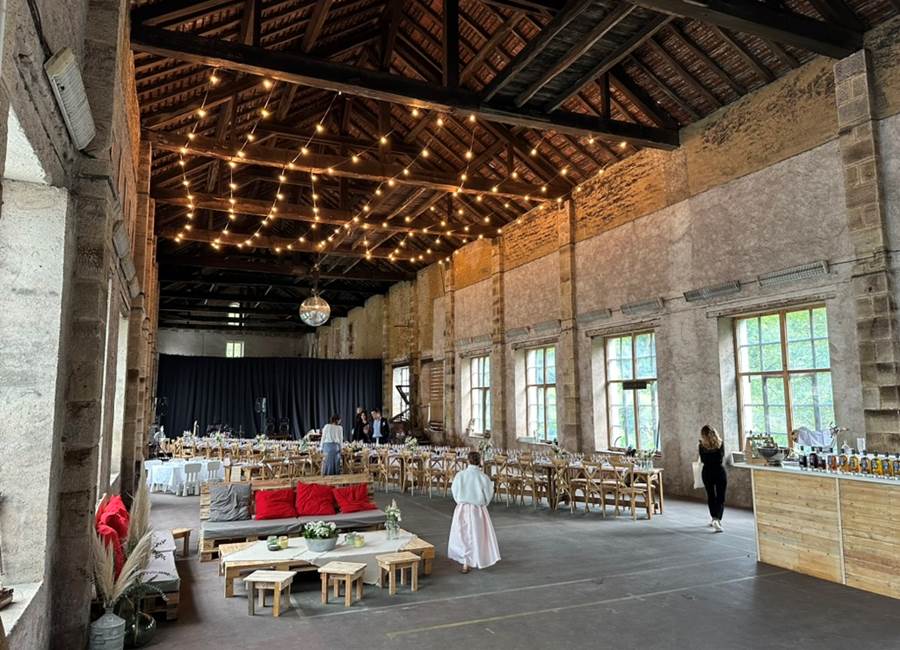 La Halle au charbon se transforme en salle de mariage