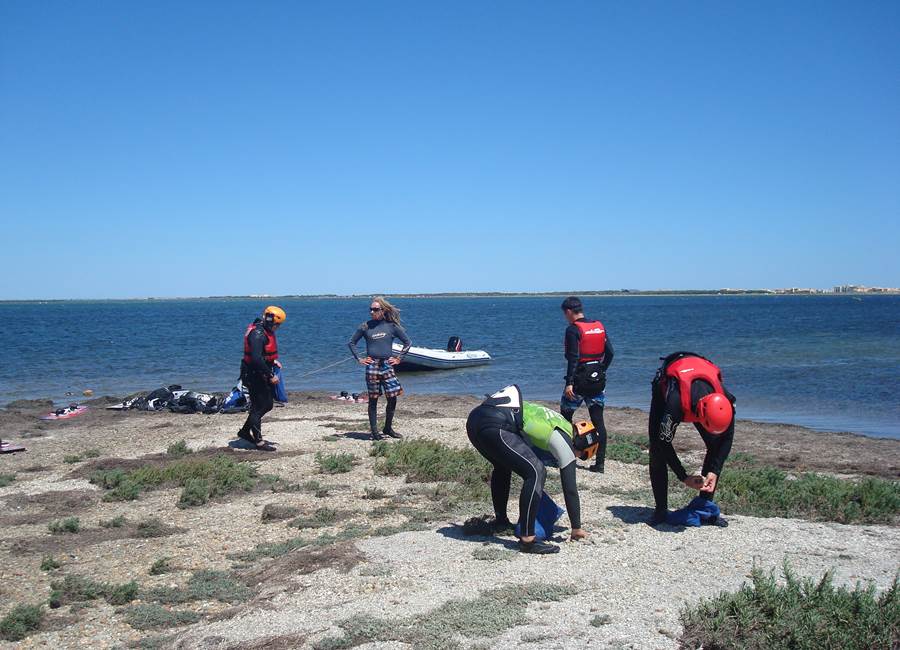 Arrivée sur l'ile