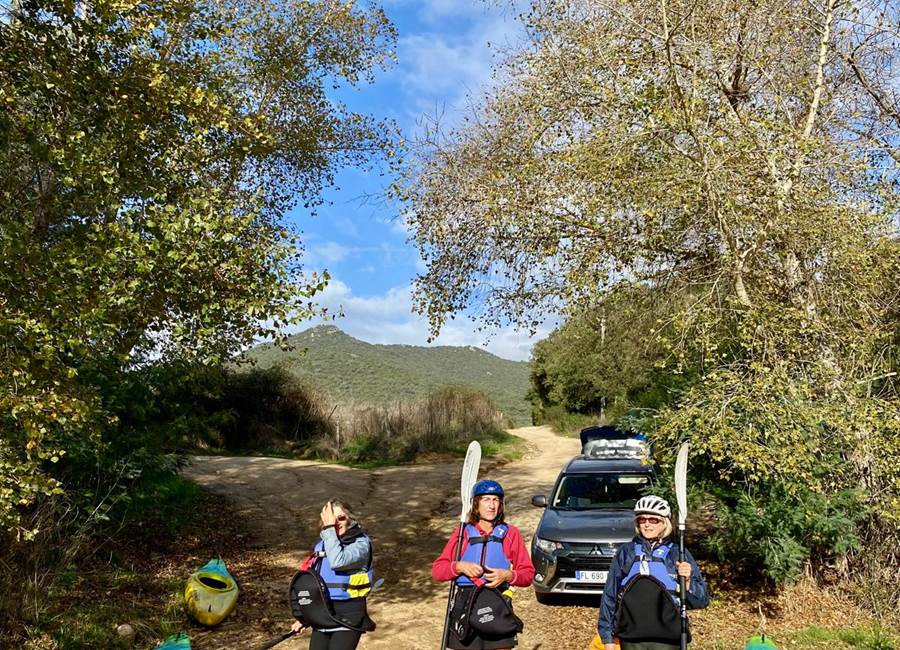 Abbartello kayak Rizzanese 18nov2025 preparatifs