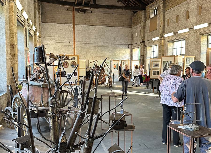 La Halle au charbon accueille des artistes