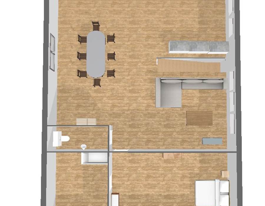 Plan 3D 1er étage