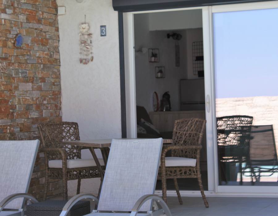 Terrasse de l'appartement Saleccia Appart Bleu Azur