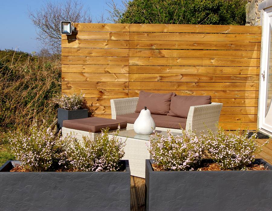 Le Colombier Bretagne, chambres d'hôtes Ecume de Mer - Terrasse privative