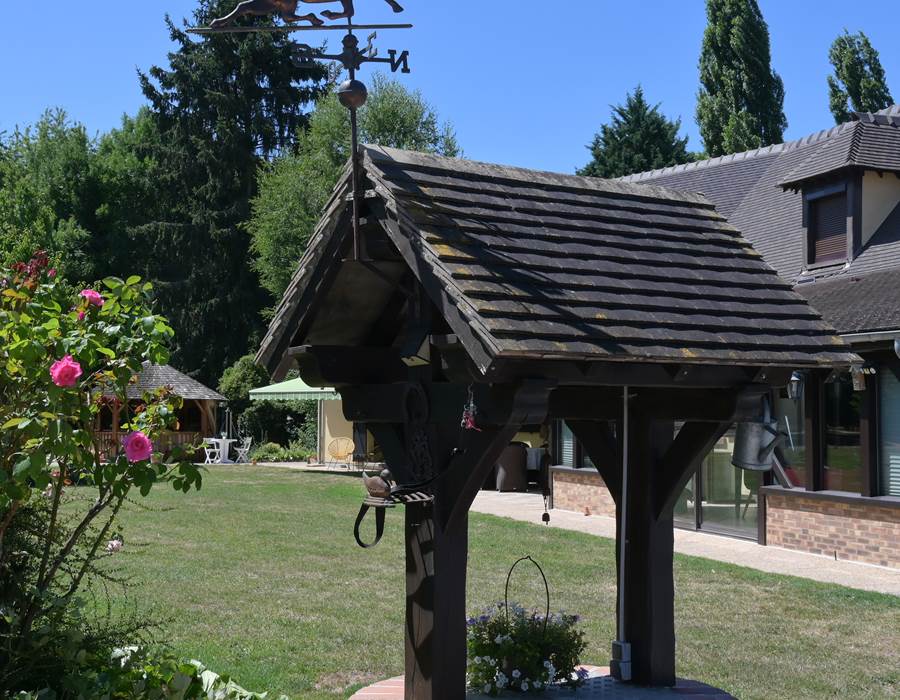 L'entrée du parc L'Escale Nature