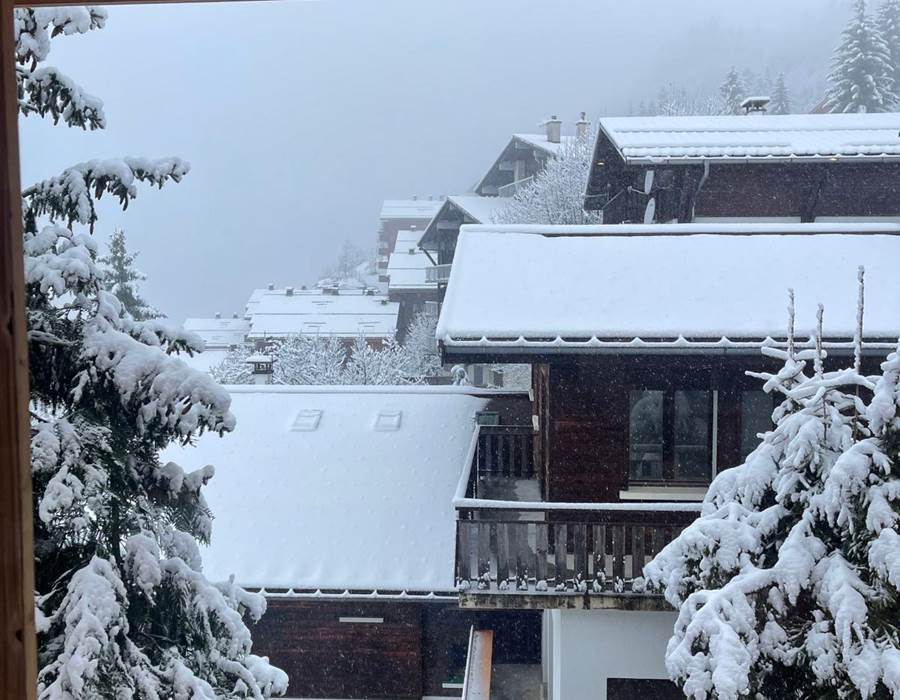 le balcon du chinaillon-vue neige