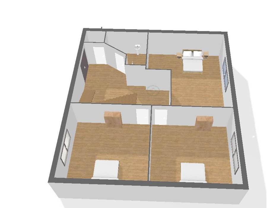Plan 3D Rez de chaussée