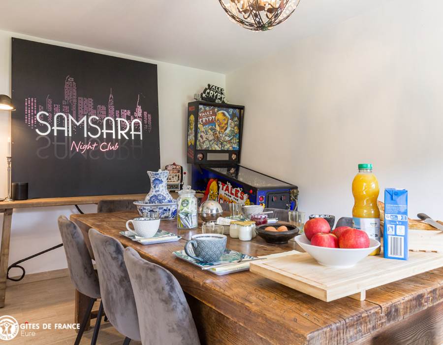 Salle du petit déjeuner