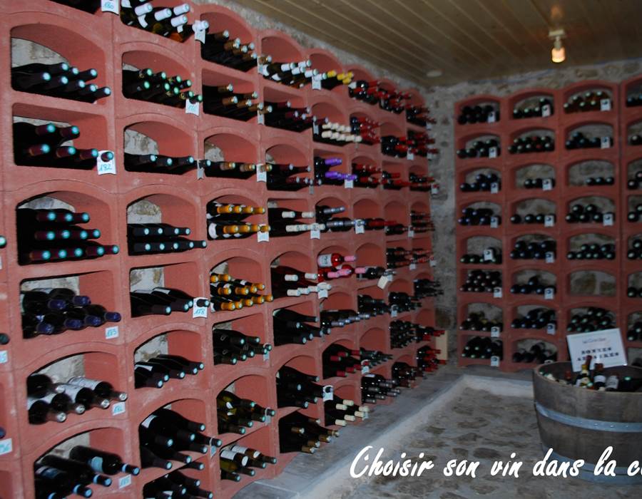cave à vin choisir son vin le Ranch des Lacs