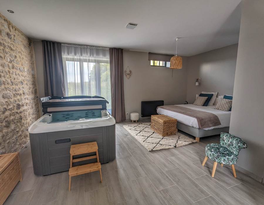 Vue d'ensemble chambre