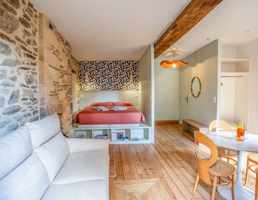 Studio pour  2 à 4 personnes