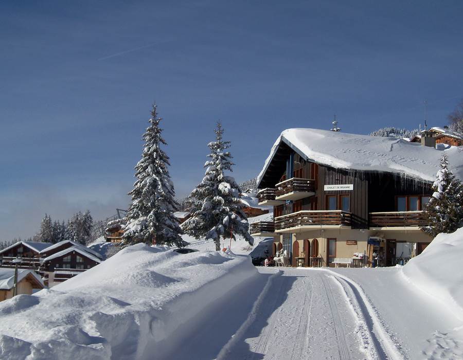 Le chalet avec parking privé