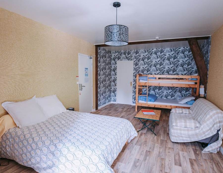 gîte du moulin - chambre du chêne sessile