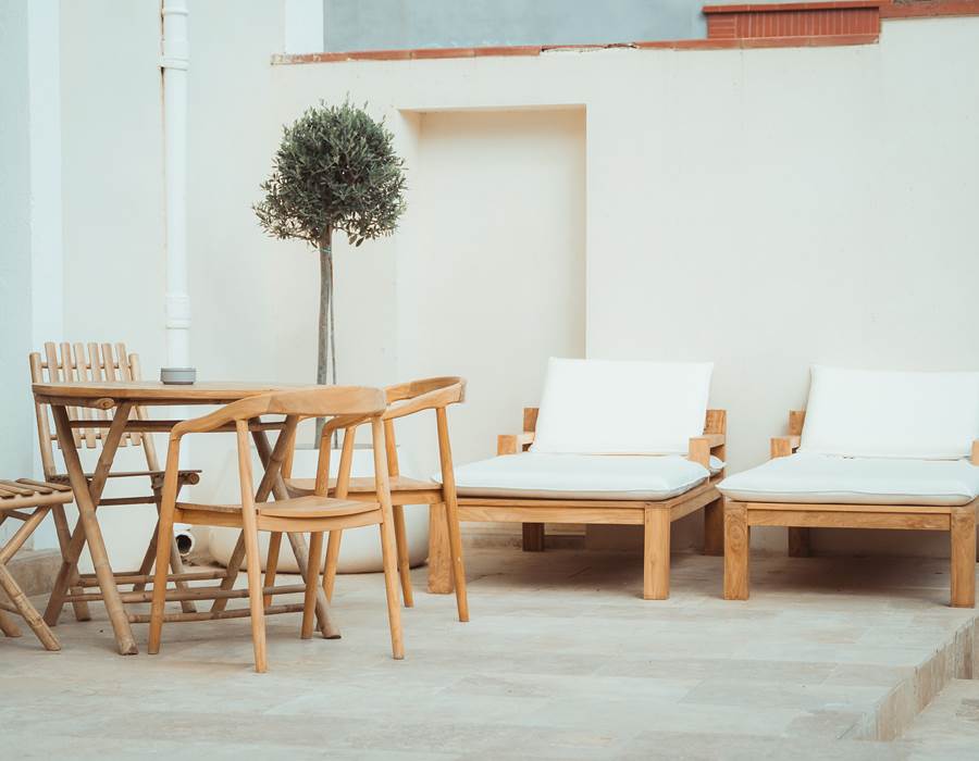 Maison Balas - Chambre d'Hotes à Canet en Roussillon - Suite Castell - Bain de soleil - Terrasse