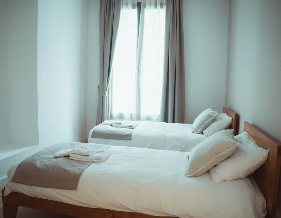 Maison Balas - Chambre d'Hotes à Canet en Roussillon - Suite Castell - Lits Simples