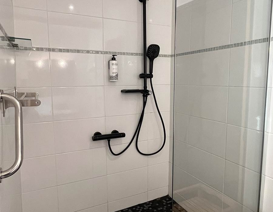 Douche à l'italienne