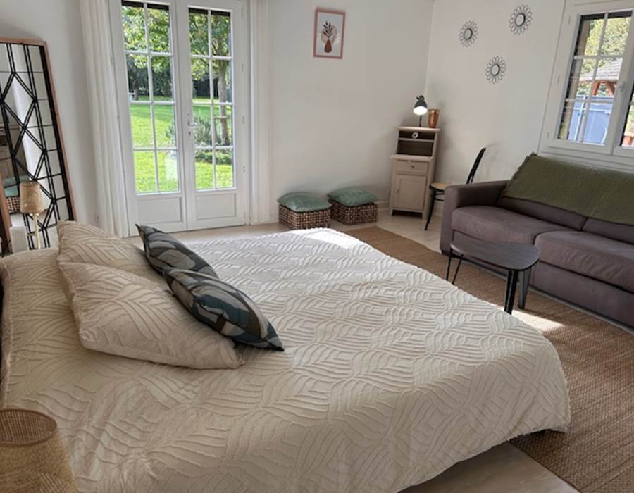 Chambre double supérieure L'Authentique qui compose la suite