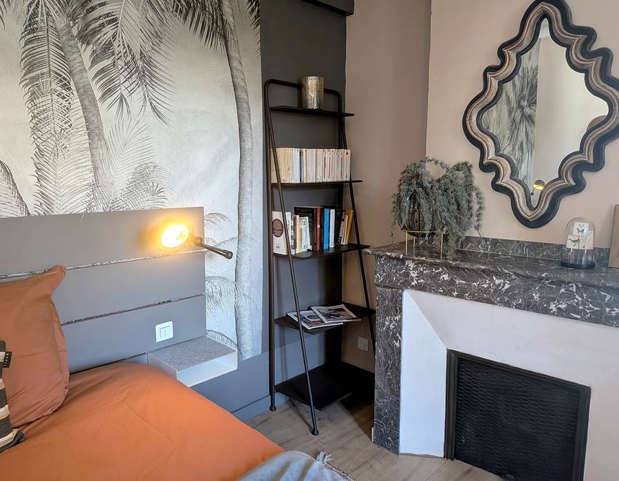 chambre-bibliothèque-16 bis gite-hotel-albi-marssac-terssac-gaillac