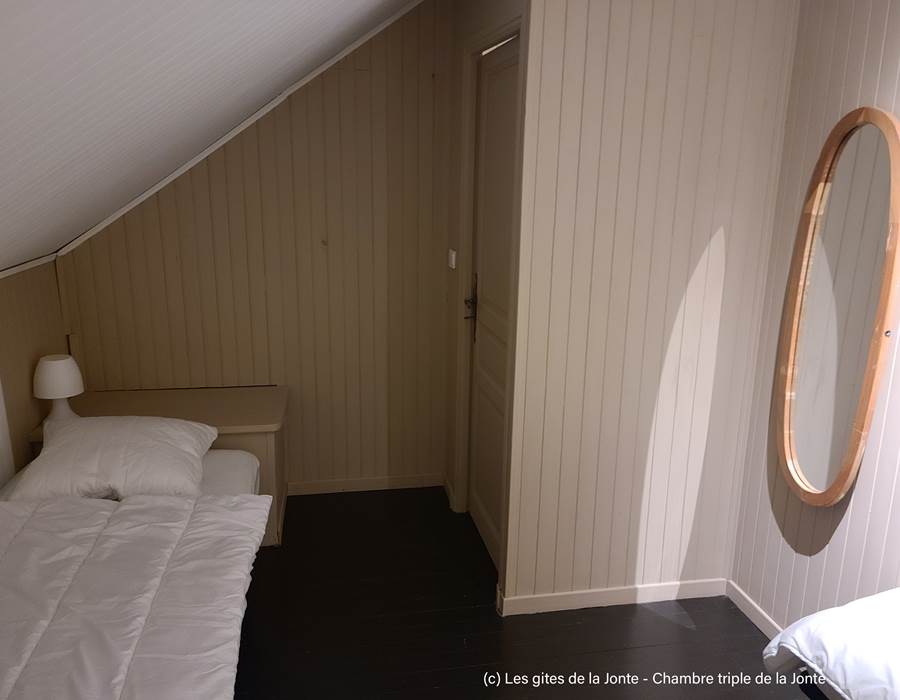Chambre triple la Jonte 1 - DR