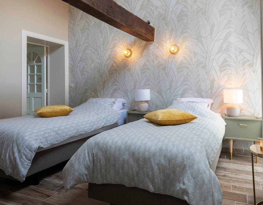 proposition de la chambre avec lits jumeaux