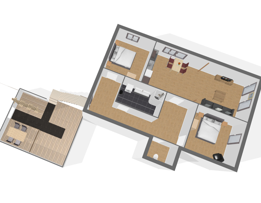 plan en 3D / 3D plan